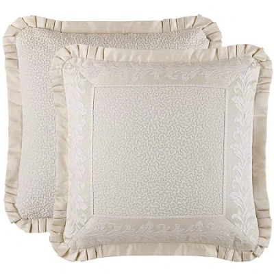 Queen Street Maddison Euro Sham In White