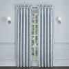 Queen Street Madeline Rod Pocket Light-filtering Set Of 2 Curtain Panel In Blue
