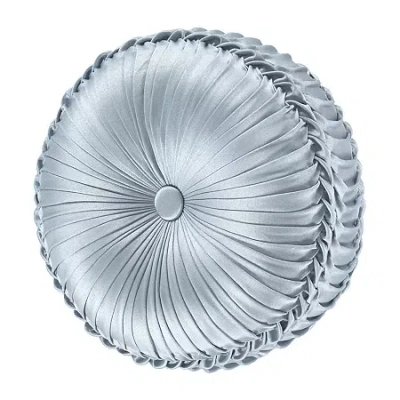 Queen Street Madeline Round Throw Pillow In Blue