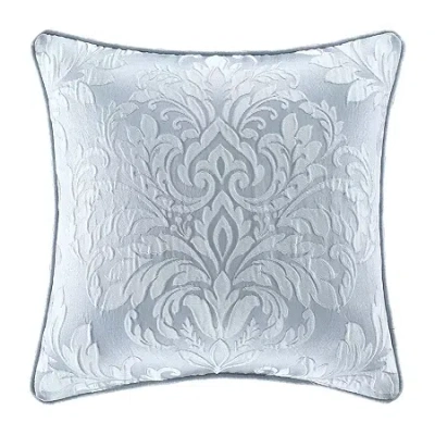 Queen Street Madeline Square Throw Pillow In Blue