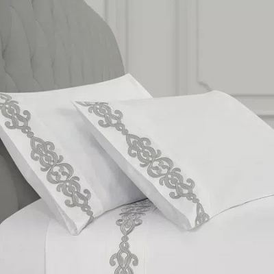 Queen Street Makayla Pillowcase In Silver