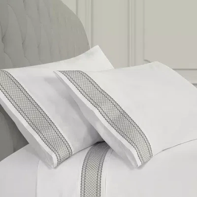 Queen Street Makayla Pillowcase In Silver