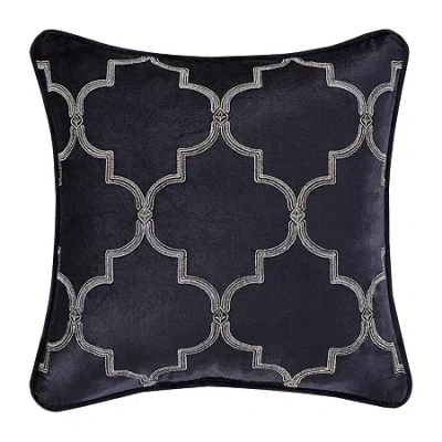 Queen Street Manila Square Throw Pillow In Blue