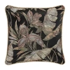 Queen Street Martina Square Throw Pillow In Black