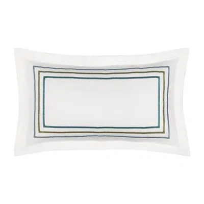 Queen Street Mayfield 1 Pair Rectangular Throw Pillow In White
