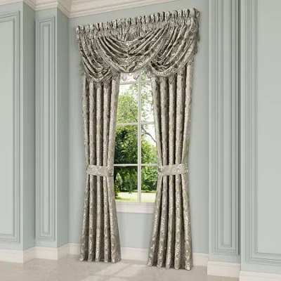 Queen Street Medellin Rod Pocket Blackout Set Of 2 Curtain Panel In Green