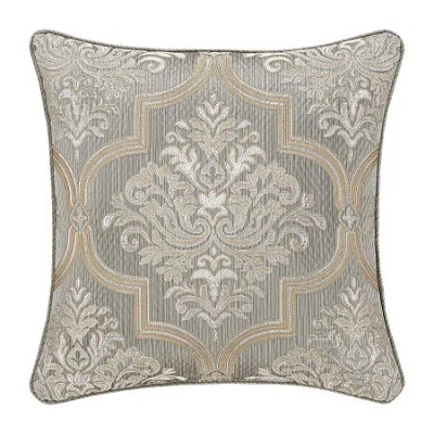 Queen Street Medellin Square Throw Pillow In Green