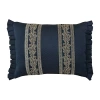 Queen Street Modena Boudoir Rectangular Throw Pillow In Blue