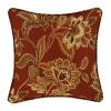 Queen Street Montecito Square Throw Pillow In Red
