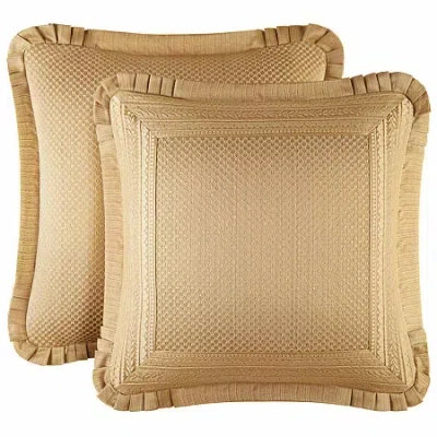 Queen Street Neopolitano Euro Sham In Yellow