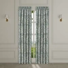 Queen Street Nicole Rod Pocket Room Darkening Set Of 2 Curtain Panel In Green