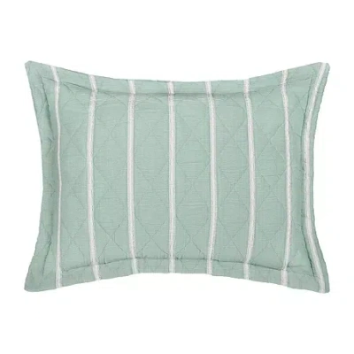 Queen Street Pacifica Hypoallergenic Pillow Sham In Blue
