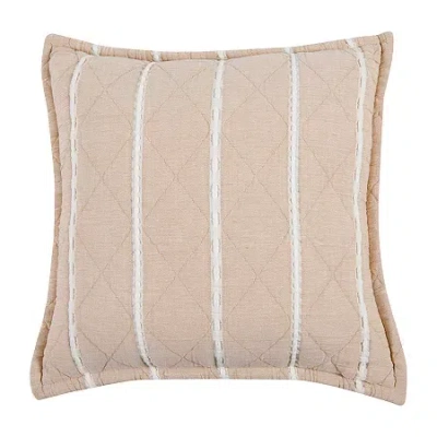 Queen Street Pacifica Hypoallergenic Pillow Sham In Brown