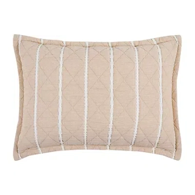 Queen Street Pacifica Hypoallergenic Pillow Sham In Brown