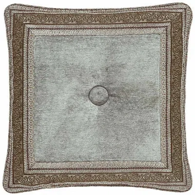 Queen Street Paulina Square Throw Pillow In Yellow