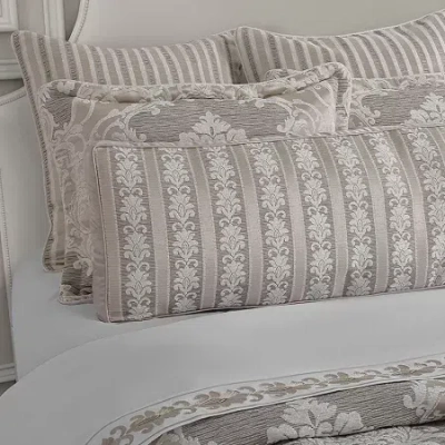 Queen Street Quincy Bolster Throw Pillow In Sand