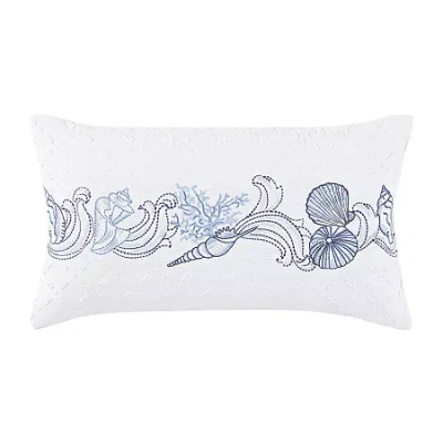 Queen Street Rectangular Throw Pillow In Blue