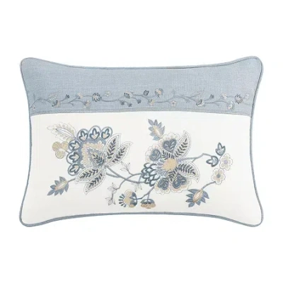 Queen Street Rectangular Throw Pillow In White
