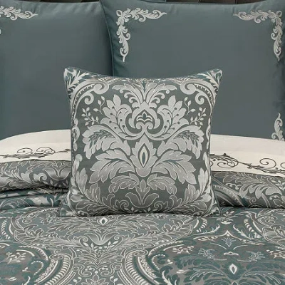 Queen Street Renee Square Throw Pillow In Blue