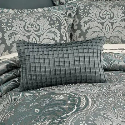 Queen Street Renee Square Throw Pillow In Blue