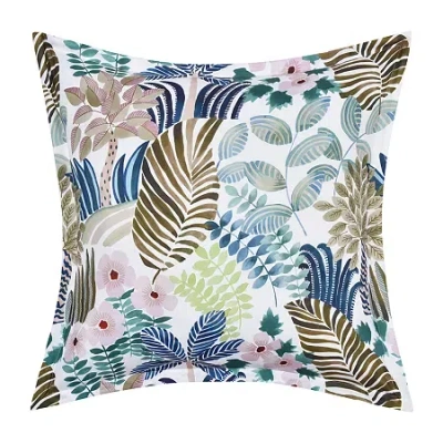 Queen Street Rockaway Euro Sham In Blue