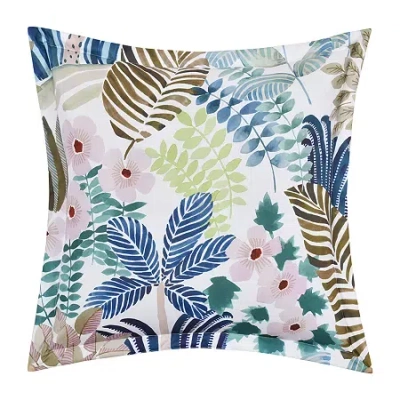 Queen Street Rockaway Square Throw Pillow In Blue