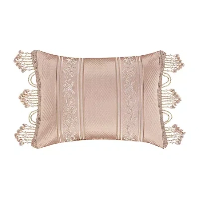 Queen Street Rosalita Rectangular Throw Pillow In Pink