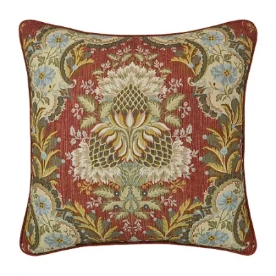Queen Street Sacramento Square Throw Pillow In Brown