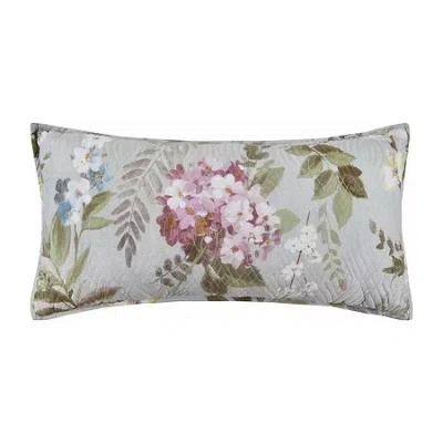 Queen Street Sakura Rectangular Throw Pillow In Green