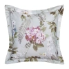 Queen Street Sakura Square Throw Pillow In Green