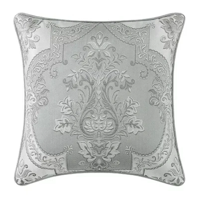 Queen Street Santina Square Throw Pillow In Gray