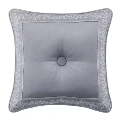 Queen Street Santina Square Throw Pillow In Gray