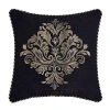Queen Street Sayreville Square Throw Pillow In Black