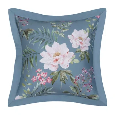 Queen Street Selma 1 Pair Square Throw Pillow In Blue