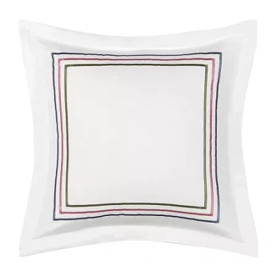 Queen Street Selma 1 Pair Square Throw Pillow In White