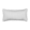 Queen Street Selma Rectangular Throw Pillow In White