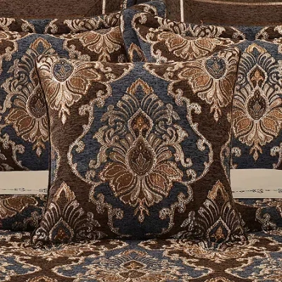 Queen Street Serafina Square Throw Pillow In Brown