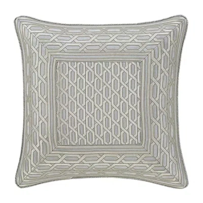 Queen Street Square Throw Pillow In Gray