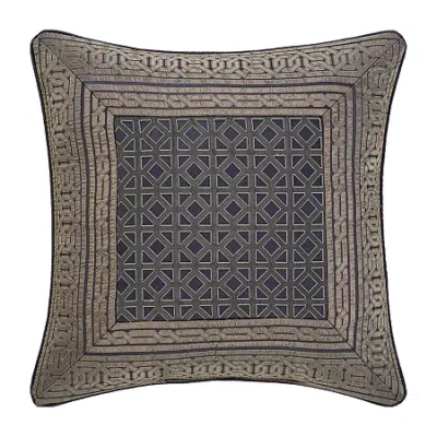 Queen Street Square Throw Pillow In Gray