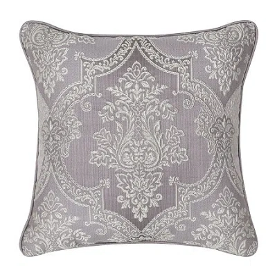 Queen Street Square Throw Pillow In Purple