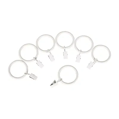 Queen Street Staton 7-pc. Curtain Rings In White