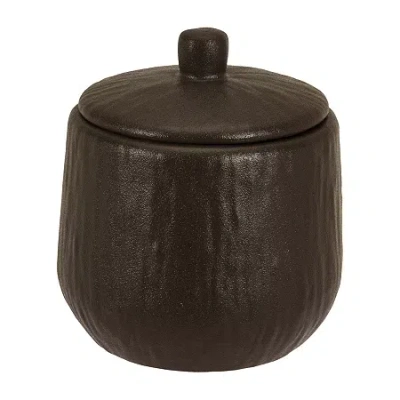 Queen Street Stockholm Bathroom Canister In Brown