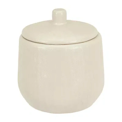 Queen Street Stockholm Bathroom Canister In Sand