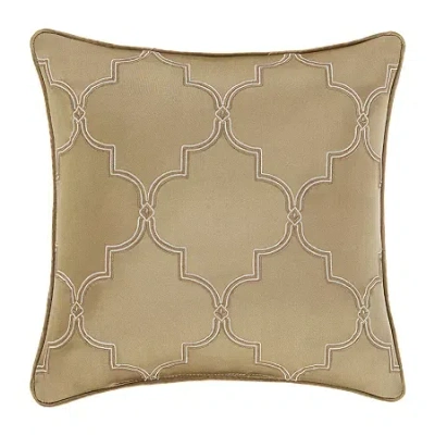 Queen Street Sympatica Square Throw Pillow In Yellow