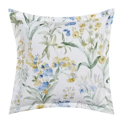 Queen Street Tahlia Square Throw Pillow In Blue