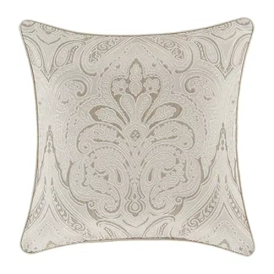 Queen Street Taylor 20" Square Decorative Throw Pillow Square Throw Pillow In Sand