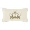 Queen Street Toulhouse Crown Rectangular Throw Pillow In Yellow