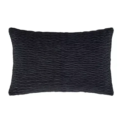 Queen Street Toulhouse Ripple Throw Pillow Cover In Blue