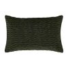 Queen Street Toulhouse Ripple Throw Pillow Cover In Green