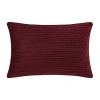 Queen Street Toulhouse Straight Throw Pillow Cover In Red